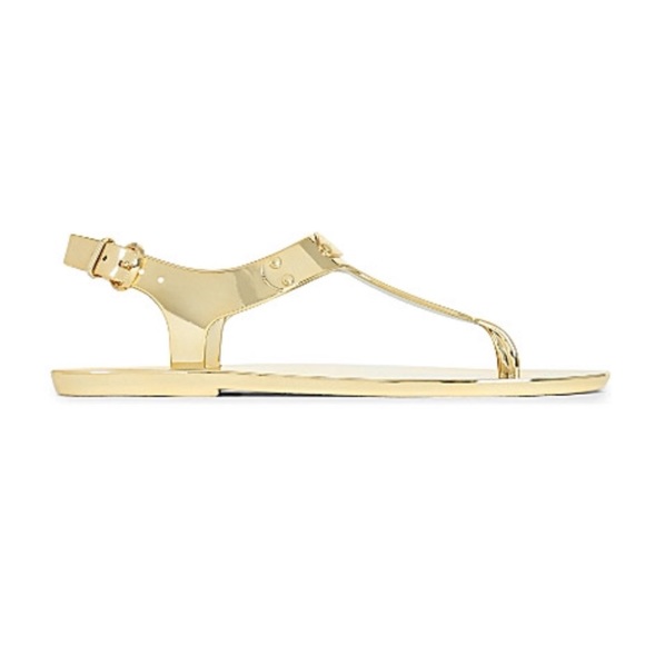 Michael Kors Shoes - Michael Kors MK Sandals in Gold ✨